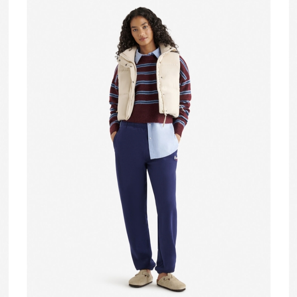 ROOTS | down puffer crop vest